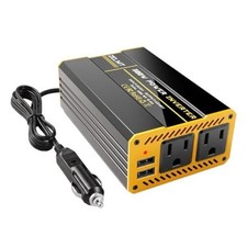 300W Car Power Inverter - DC 12V to 110V AC Car Plug Adapter