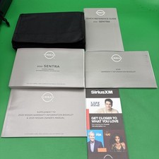 2025 Nissan Sentra Owners Manual With Case