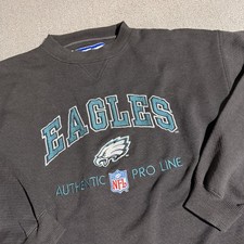 Vintage Pro Line Philadelphia Eagles Crewneck Sweatshirt Size XL Great Cond