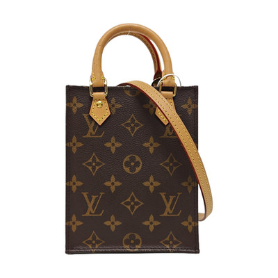 Louis Vuitton Petit Sac Plat Classic Monogram Music Score Bag Coated #U22W