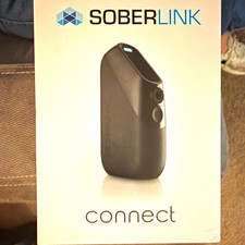Soberlink Connect Digital Breathalyzer Alcohol Tester w/ Case  Extras
