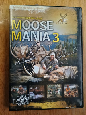 MOOSE MANIA 3 (HUNTING ,DVD)