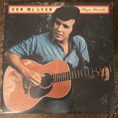 Don McLean Playin Favorites Vinyl LP Orig Record VG