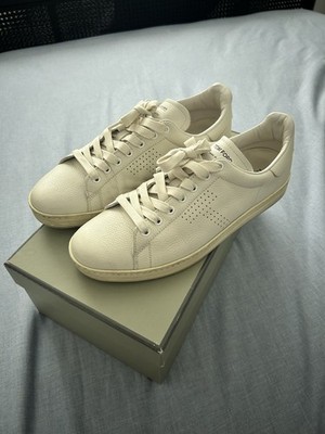 Tom Ford Men s Warwick Sneakers White Shoes Size 10 US Italy