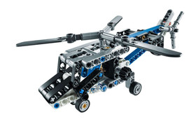 LEGO TECHNIC 42020: Twin-Rotor Helicopter: 2 in 1 set- 100% Complete, No Box