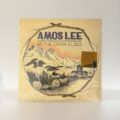 Amos Lee   As The Crow Flies (LP, 2012)- Factory SEALED Vinyl w/ Hype Sticker