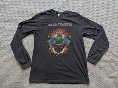 Neal Francis Shirt Mens Large Black Psychedelic Graphic Long Sleeve Band Tee