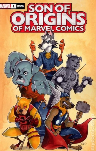 Son of Origins of Marvel Comics Marvel Tales 1C VF 2023 Stock Image