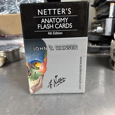 #ad #ad NETTER#x27;S ANATOMY Flash Cards with Ring 4th Edition Medical Nursing Medicine $12.50