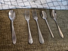 Cambridge A-21 Stainless Flatware Curvy Wavy ...