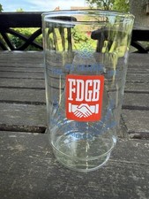 DDR Glas 40 Jahre FDGB 1945-1985 VEB NOBAS Nordhausen Baukema