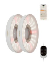 Smart Plant Light 16W Full Spectrum LED Auto Timer Grow Lights for Indoor Plants