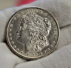 1879 S US Morgan Silver Dollar $1  Unc Details (Cleaned)