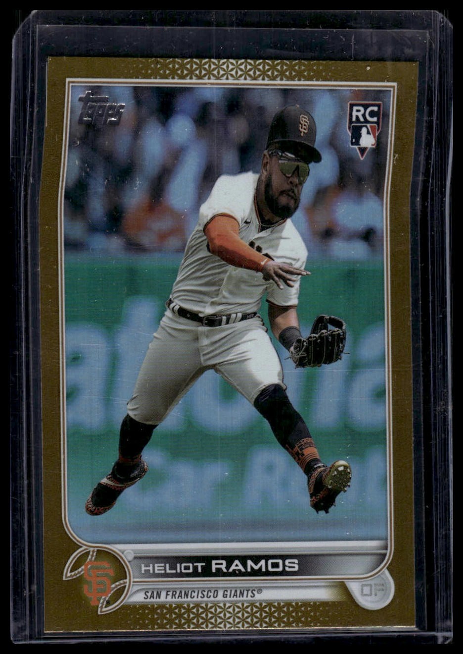 Heliot Ramos 🟡 2022 Topps Update #US154 Gold Foil