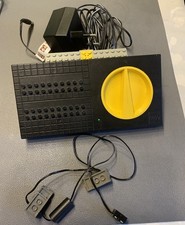 Lego 9 V Eisenbahn Trafo mit Regler und Schienenanschlusskabel