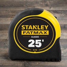 Stanley Fatmax Classic 25 ft Measuring Tape 33-725 Belt Clip Retractable Locking