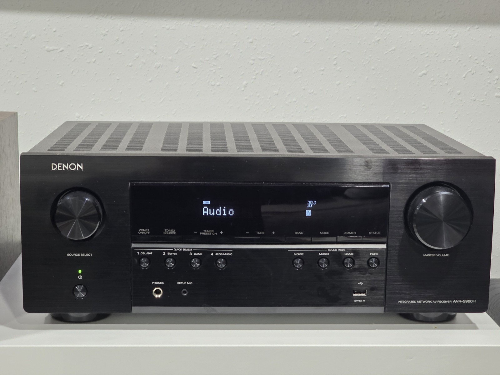Denon AVR-S960H 7.2 Channel 8K Receiver