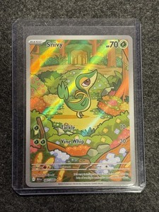 Snivy 087/086 Illustration Rare (IR) - Pokemon TCG Black Bolt
