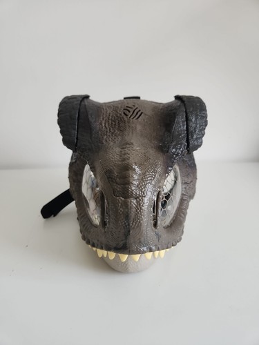 Jurassic World Chomp N Roar Mask w Sounds T-Rex Dinosaur Tyrannosaurus Cosplay - Picture 2 of 11
