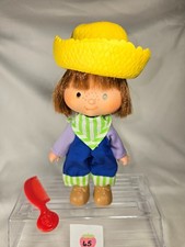 Vintage 1980s Kenner Strawberry Shortcake Doll Huckleberry Pie w/Hat and Shoes 
