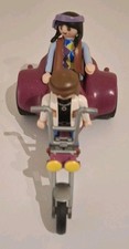 Playmobil Rarität Motorrad/Trike 3832-A/1995 ohne OVP und Mütze 