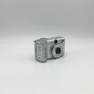 Canon PowerShot A95 5.0MP Digital Camera - Silver (Kit w/ Not