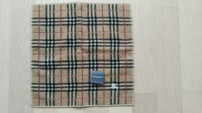 BURBERRY London kleines Tuch, Einstecktuch, neu, Muster klassisch 25 x 25 cm