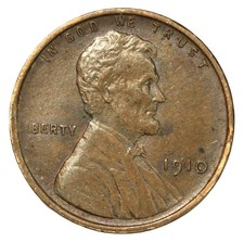 1910 1C BN Lincoln centesimo - scelta AU - SMH 1485