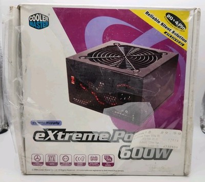 Cool Master Extreme Power 600W ATX 12v V2.01 Brand New In Box Dead Stock PSU