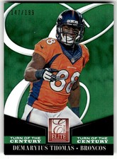 2014 Panini Elite Demaryius Thomas Turn of the Century #/199 #29