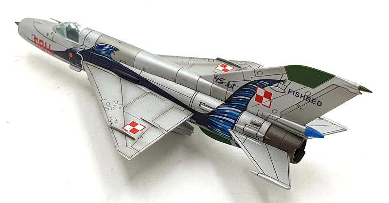 Hobby Master escala 1/72 Diecast HA0103 - Mig-21 MF Fuerza Aérea Polaca Big fish Foto 2 de 4