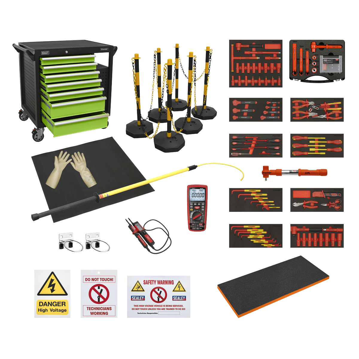 Sealey HVCOM2 EV/Hybrid Master Tool Kit 23pc
