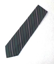 KETCH Neck Tie - Blue, Red, Green 100 Polyester - 57" Long
