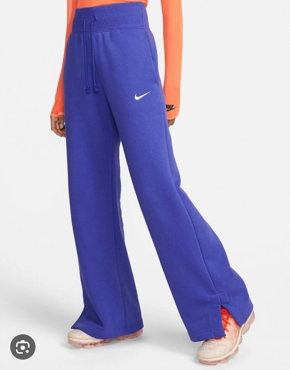 $65 Women's SZ XXL Nike Fleece Sweatpants-no top Purple DQ5615 430