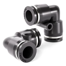 10-Pack 1/2-inch Tube OD 90-Degree Elbow Push to Connect Tube Fittings