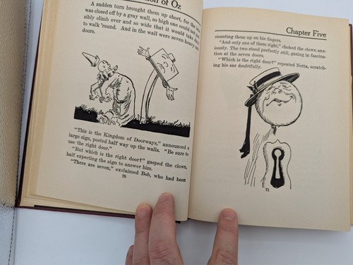 The Cowardly Lion of OZ Ruth Plumly Thompson L. Frank Baum 1923 HBDJ - Picture 10 of 11