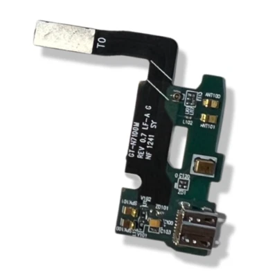 M&M SMARTEK® Flex für ori. Samsung Galaxy Note 2 / N7100 Micro USB Band Ladebuchse Connector