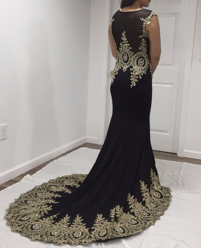 Train Prom Dress Pageant Wedding Brand 