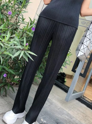 Brand New Pleats Issey Style Pleated Pants Pleated Casual Trouser