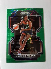 2022 WNBA Prizm Kristine Anigwe  Green Pulsar 9/25  MERCURY