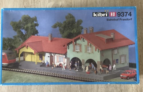 Kit de construcción de estación de tren a escala HO Kibri 9530 | Zustand: New