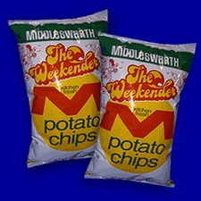 2 Bags MIDDLESWARTH POTATO CHIPS WEEKENDER BEST PENNSYLVANIA CLASSIC 9 OZ