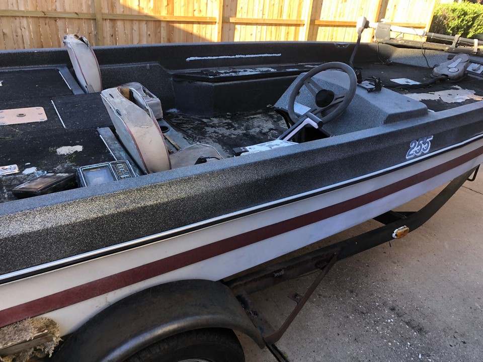1989 Sprint 15' Bass Boat & Trailer TExas eBay