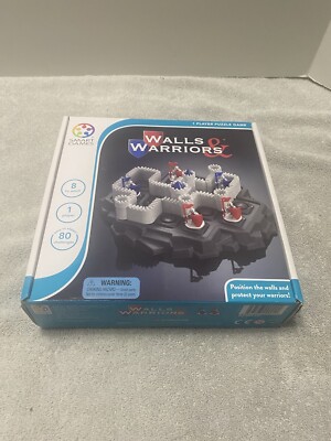 SmartGames Walls & Warriors Skill-Building Puzzle Game Ages 8 +