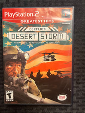 Conflict: Desert Storm – PlayStation 2 – Complete in Box (CIB), Tested, Good Con