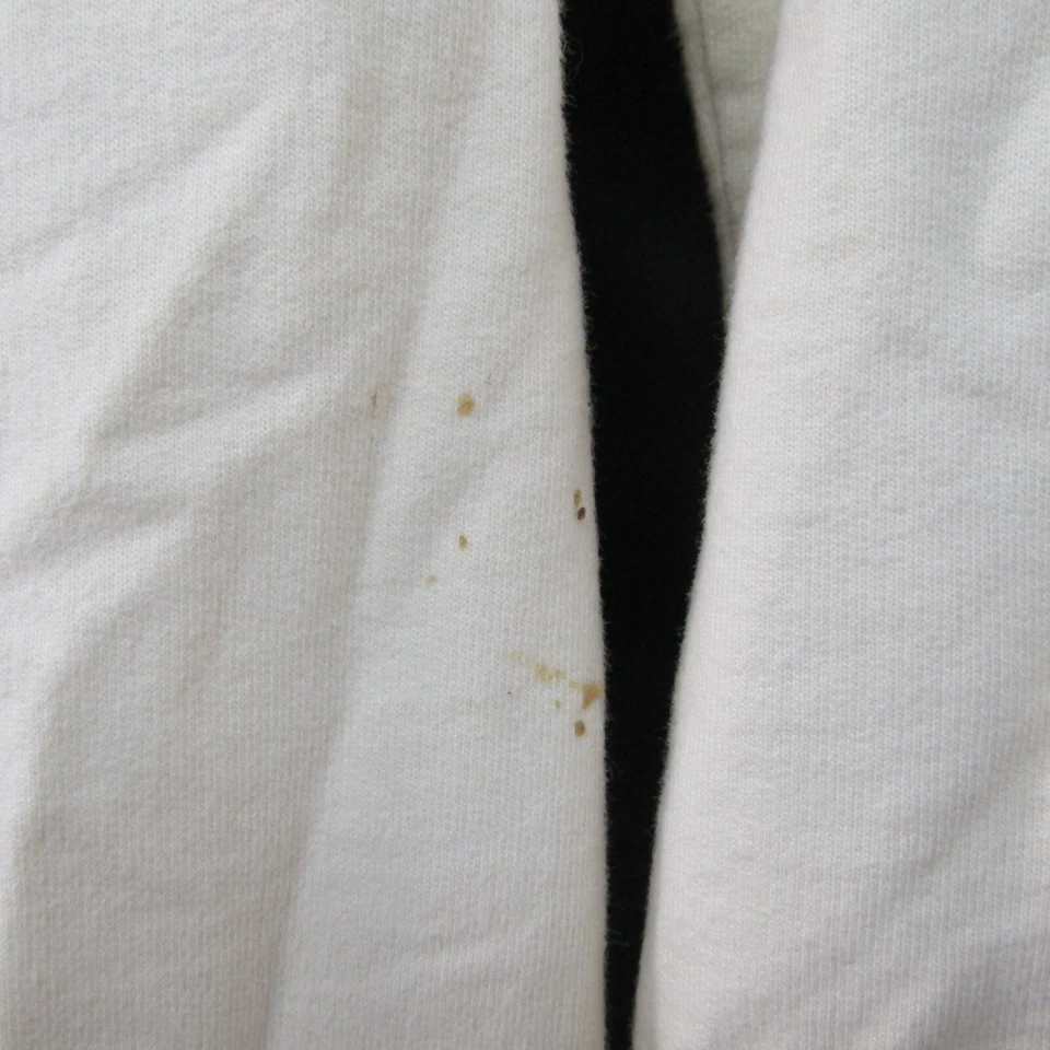 Sudadera con Capucha Roper Para Mujer Grande Marfil Dorado Bordado Costuras Crudas Cremallera Completa Western Foto 4 de 4