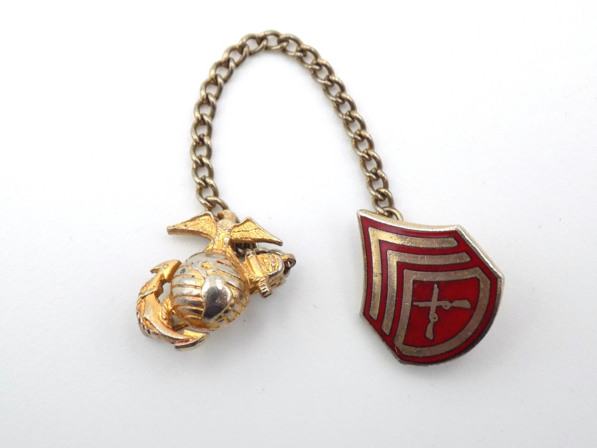 Original WWII USMC Marine Corps Staff Sergeant Sweetheart