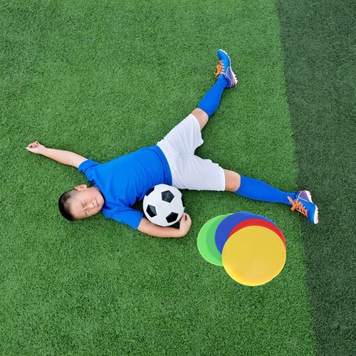8 Pcs Landmark Mat Round Floor Circles Spot Markers for Football - Picture 5 of 12