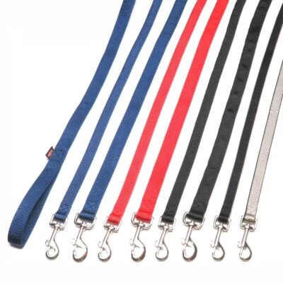 Nobby Leine CLASSIC SOFT - 120 cm / 20+25 mm breit - Nylon Hundeleine 1,2 m