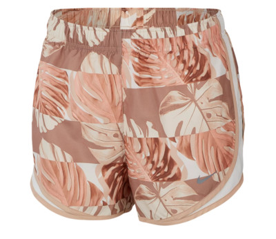 floral running shorts